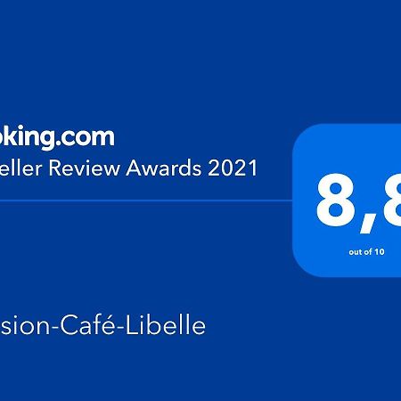 Pension-Cafe-Libelle Elxleben bei Arnstadt エクステリア 写真