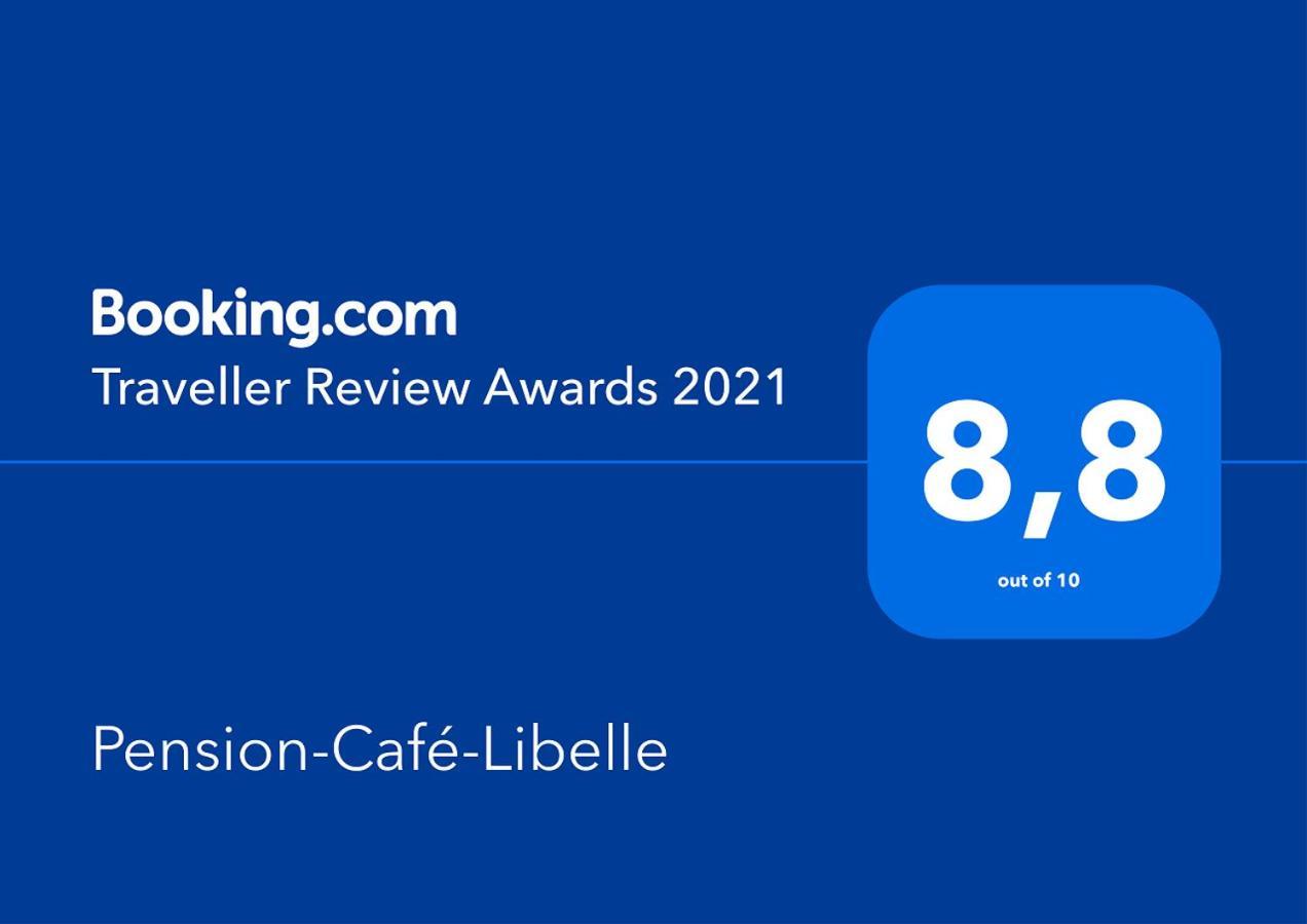Pension-Cafe-Libelle Elxleben bei Arnstadt エクステリア 写真